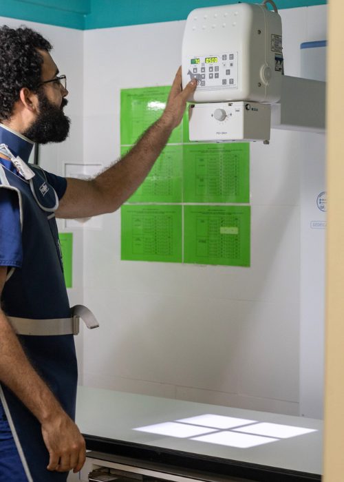 Sala de radiología digital