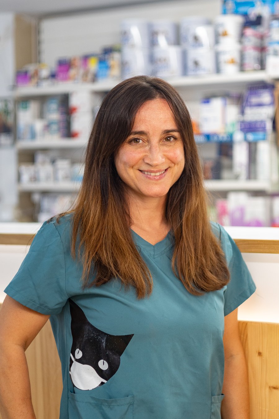 Marta García García, auxiliar veterinaria